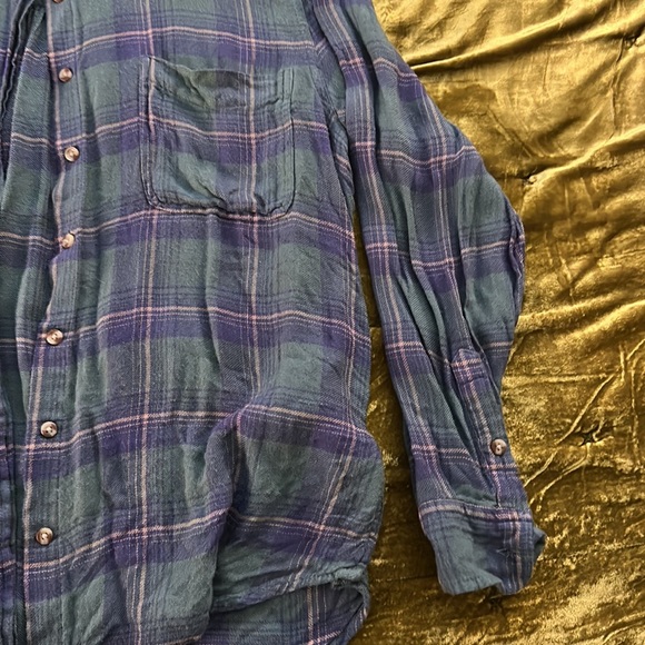 Lucky Brand Flannel (L) - Picture 3 of 4